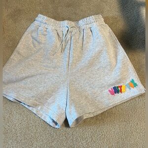 White Fox logo shorts